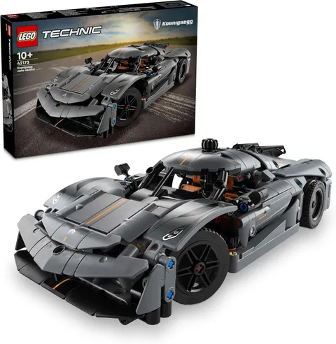 LEGO Technic Koenigsegg Jesko Absolut Hypercar Gray Toy Present Birthday Block