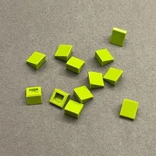 Lego 54200 Lime Green Replacement Parts Pieces Lot of 12