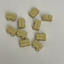 Lego 98283 Beige Replacement Parts Pieces Lot of 10