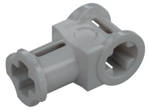 Lego NEW Light Bluish Gray TECHNIC Axle Connector with Axle Hole Part 32039 LG2