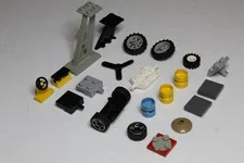 Assorted LEGO Plane / Car Parts