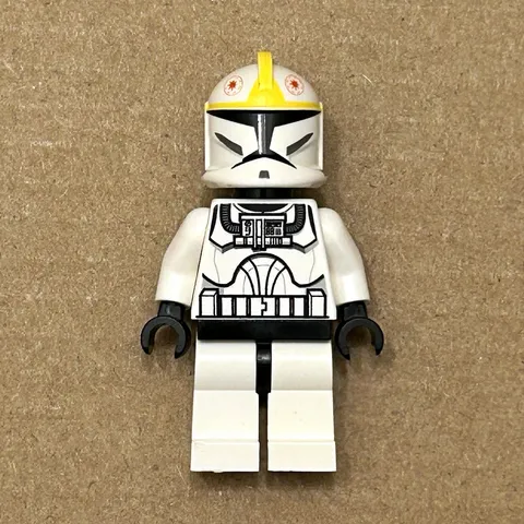 LEGO Star Wars Clone Pilot Black Head Minifigure Phase 1 Advent Calendar 7958