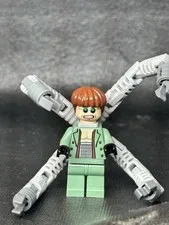 LEGO Minifigure - EUC Dr. Octopus / Doc Ock - Clenched Teeth Smile - spd027
