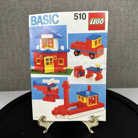 LEGO 510 1944 Instruction Booklet Basic Set Vintage 1981 Set Of Two Manuals Only