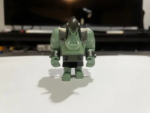 LEGO Green Giant Troll Armor 7038 7048 Fantasy Era Castle Minifigure