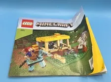 LEGO 21171 Minecraft The Horse Stable Retired Set Instruction Only