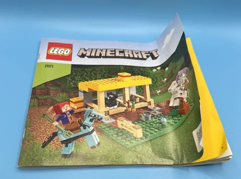 LEGO 21171 Minecraft The Horse Stable Retired Set Instruction Only
