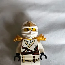 LEGO White Ninja Zane Zen eXtreme Armor Minifigure