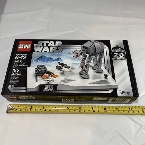 LEGO Star Wars: Battle of Hoth-20th Anniversary Edition (40333) New Sealed