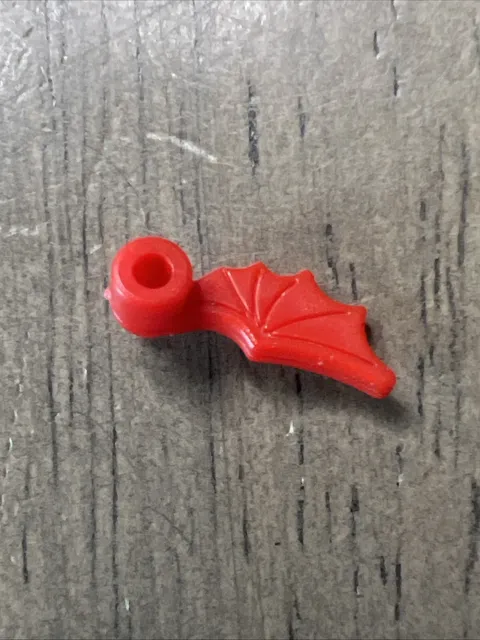 LEGO x48 Red Minifigure, Plume Dragon Wing Right