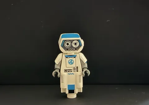 LEGO Fantastic Four Herbie minifigure custom pad printed