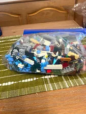 LEGO Bulk Lot Mixed Bricks & Parts Multicolor Plastic Pieces in Bag