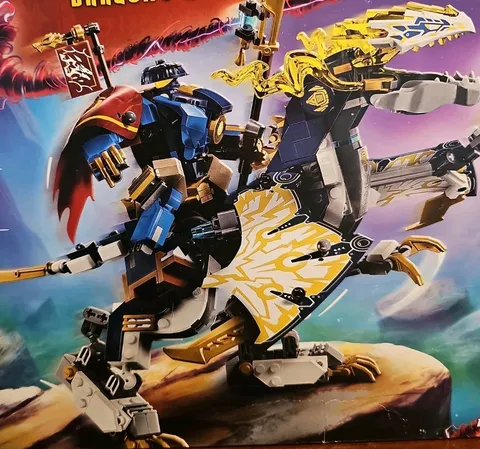 LEGO NINJAGO 71843 Dragons Rising MECH DRAGON RIDER build Only NO MINIFIGURES 