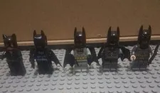 LEGO DC Super Heroes Minifigure Lot Batman  & Catwoman Authentic 