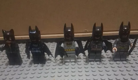 LEGO DC Super Heroes Minifigure Lot Batman  & Catwoman Authentic 