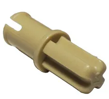 Lego Part 3749 6562 Technic Axle 1L with Pin without Friction Ridges Tan