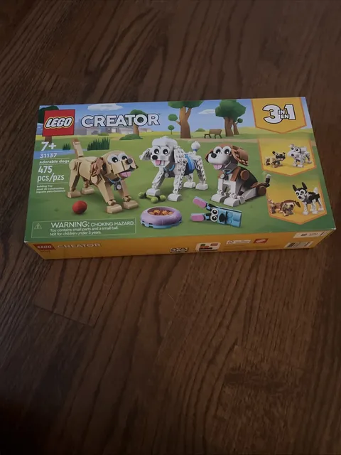 LEGO CREATOR 3 in 1: Adorable Dogs (31137). New. Sealed