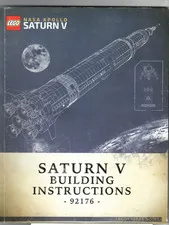 LEGO 92176 Ideas NASA Apollo Saturn V - Building Instructions Manual Book ONLY