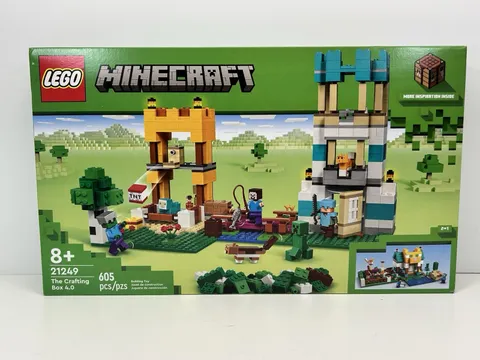 Lego Minecraft: The Crafting Box 4.0 21249 New In Sealed Box