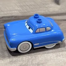 Disney Cars Lego Duplo Doc Hudson Hornet Figure Toy 2010 5815Flo’s Cafe Blue
