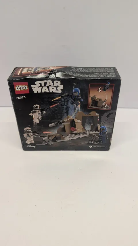 LEGO Star Wars AMBUSH ON MANDALORE BATTLE PACK New & Sealed 109 pcs 75373 LEGO