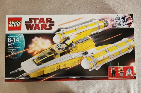 LEGO Star Wars: Anakin's Y-Wing Starfighter (8037) New in Sealed Box