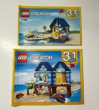 LEGO Creator 31063 - Beachside Vacation - MANUALS ONLY