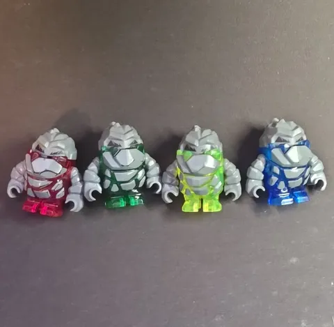 LEGO Lego Power Miners Rock Monster Minifigures Lot (Set of 4)