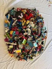 9 LB LEGO Bulk Specialty Parts Lot Mixed Unique Shapes Colors Windows Printed
