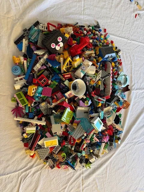 9 LB LEGO Bulk Specialty Parts Lot Mixed Unique Shapes Colors Windows Printed