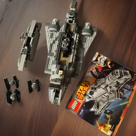 LEGO Star Wars Imperial Assault Carrier 75106 AS-IS No Minifigures Retired Set