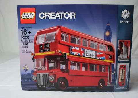 Lego Creator Expert: London Bus 10258 New Factory Sealed 1686pcs *Retired*
