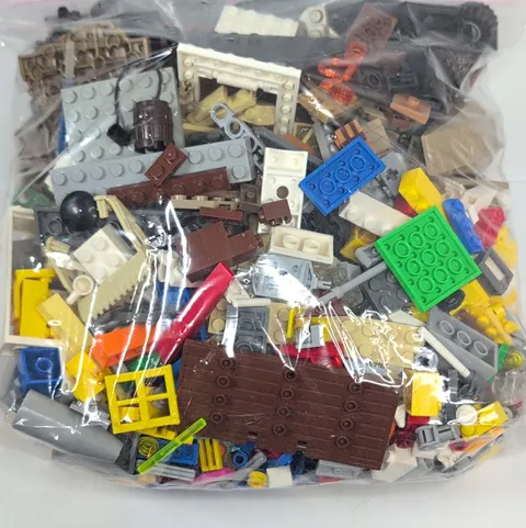 LEGO Bulk Lot Mixed Bricks Pieces Parts Multicolor Plastic in Polybag 2lbs