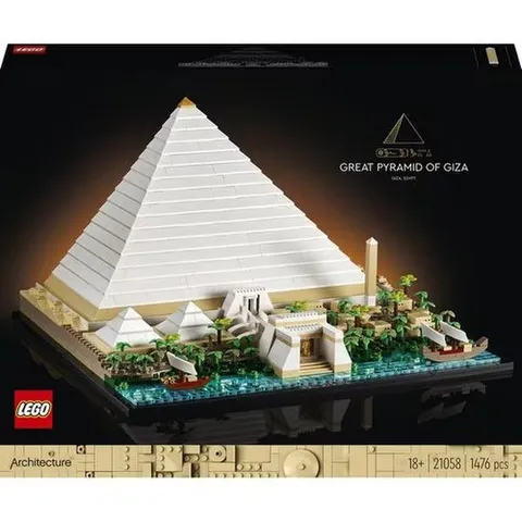 LEGO Architecture 21058 Great Pyramid of Giza 1476pcs Building Set