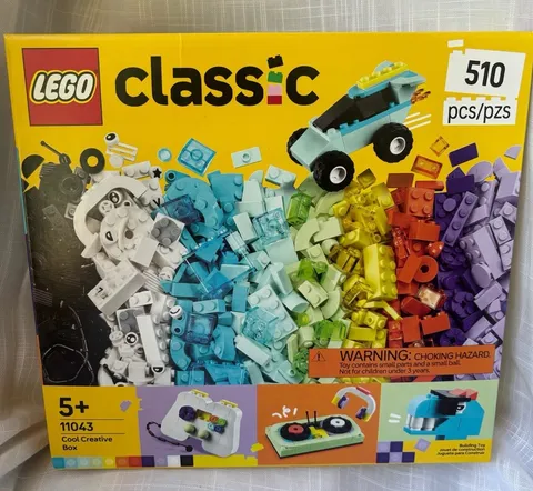Lego 11043 Classic Cool Creative Box 510 Pieces - New Sealed