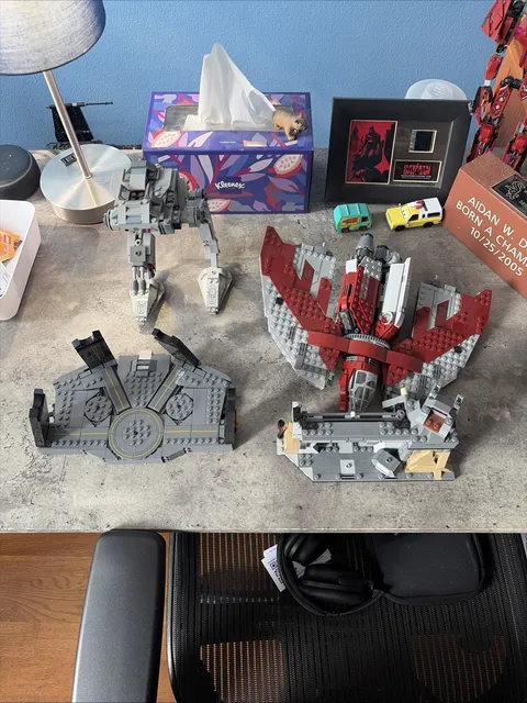 Lego Star Wars Sets Lot (No Minifigs)