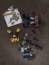 Lego Transformers Lot - Optimus Prime, Bumblebee, Soundwave - INCOMPLETE