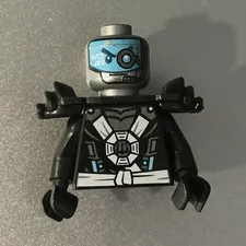 LEGO Ninjago Zane Deepstone Armor Minifigure PARTS ONLY Torso Head Armor njo151