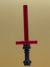 LEGO KYLO REN TRANS RED CROSS LIGHTSABER BLADE 75256 - GENEUINE - FAST SHIP