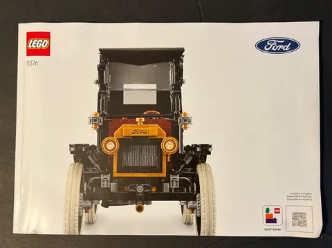 LEGO Icons - Ford Model T - 11376 - Instruction Manual Only