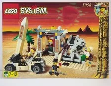 Adventurers Mummy's Tomb LEGO System 5958 In 1998 New Retired