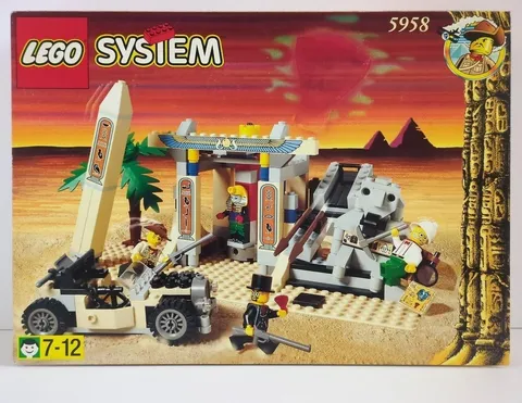 Adventurers Mummy's Tomb LEGO System 5958 In 1998 New Retired