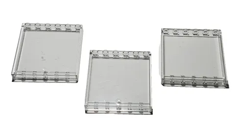 Lot Of 3 Clear Lego Part 59349 59350 35286 Panel 1x6x5 NEW LISTING 07/02/2026