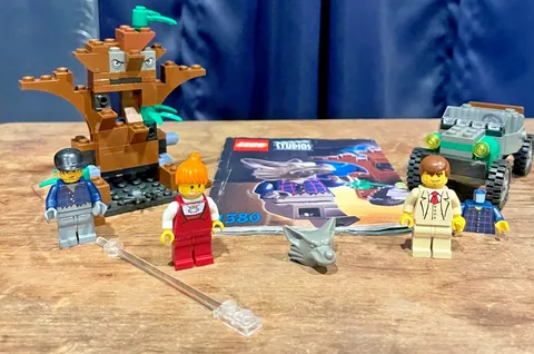 Lego Tree Wolf Man Scene - 1380 - Used - Instructions Included