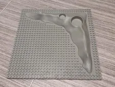 LEGO Vintage Raised 32x32 Moon Crater Base Plate 3947