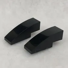 LEGO 50950 Black Slope, Curved 3 x 1 (x2)