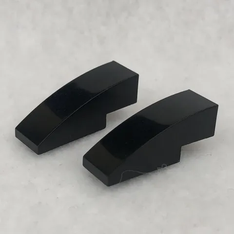 LEGO 50950 Black Slope, Curved 3 x 1 (x2)