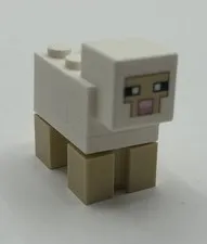 Lego Minecraft Sheep 21159 White Minecraft Minifigure
