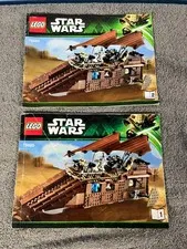 LEGO Star Wars Jabba's Sail Barge 75020 Instructions Manuals Books ONLY L1