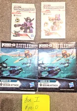 Lego Kre-O Transformers, Spinster, Galvatron Instruction manuals only lot I